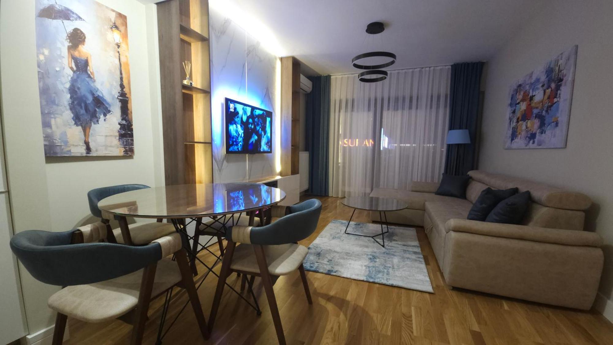 Anika Luxury Apartment At Diamond Center Skopie Exterior foto