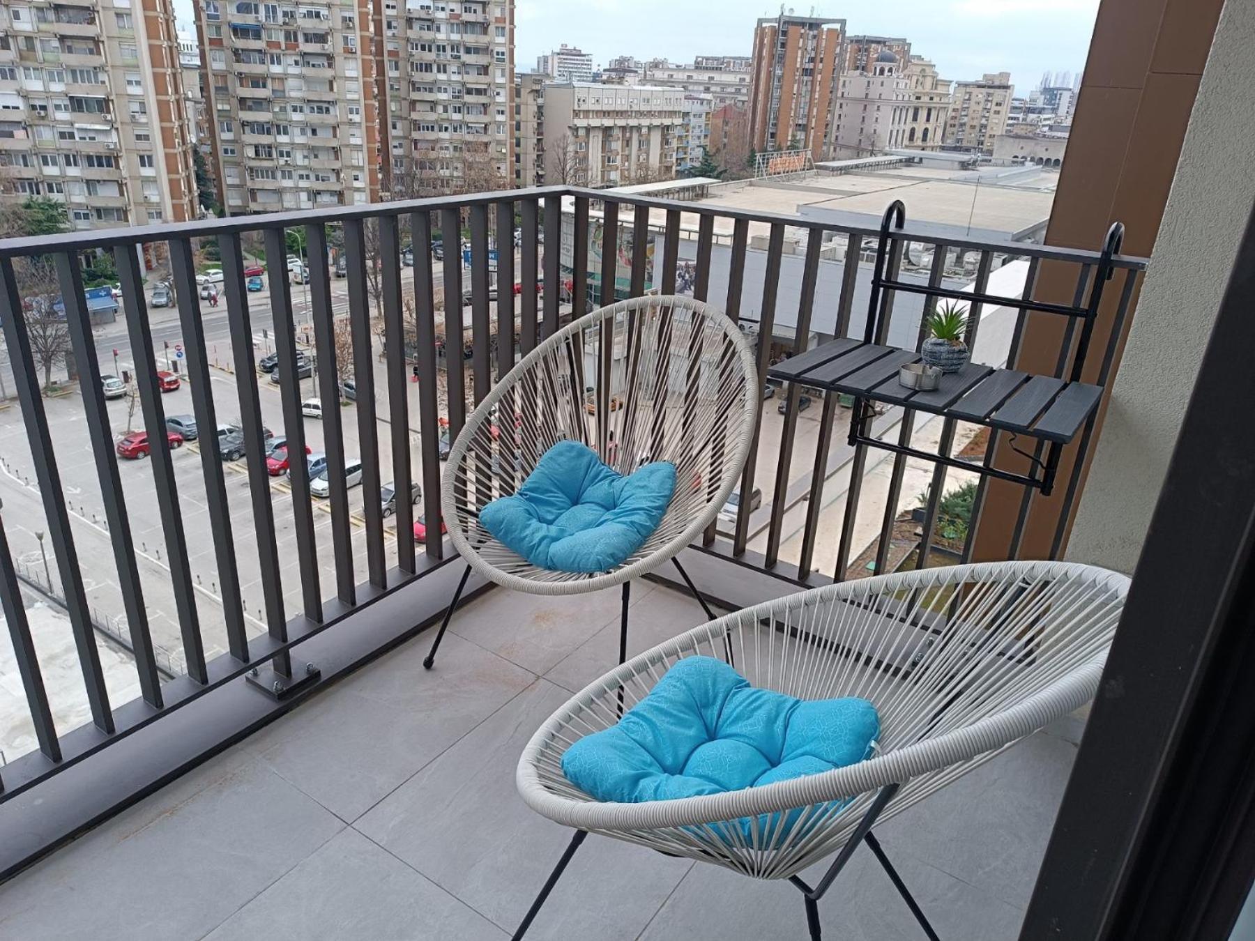 Anika Luxury Apartment At Diamond Center Skopie Exterior foto