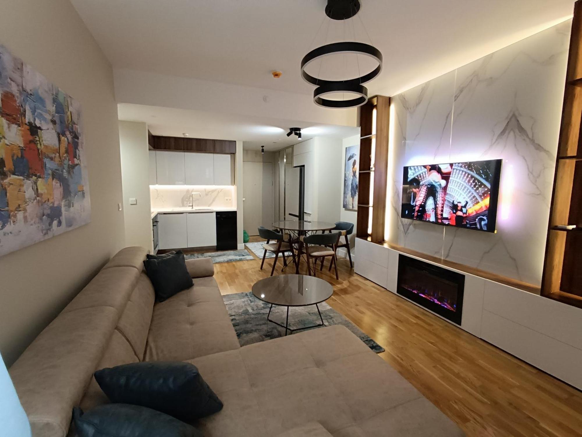 Anika Luxury Apartment At Diamond Center Skopie Exterior foto